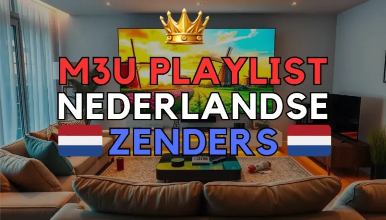 m3u playlist nederlandse zenders